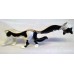 JULIANA TREASURED TRINKETS CAT TRINKET BOX – BLACK & WHITE STANDING